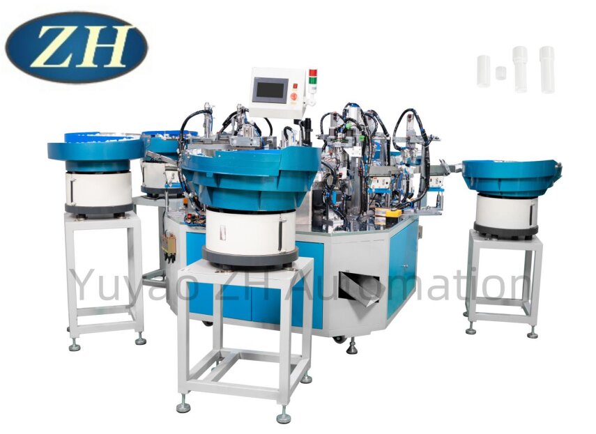 เครื่องประกอบสำหรับบรรจุภัณฑ์หลอดลิปสติกที่ดีความปลอดภัยที่ดี