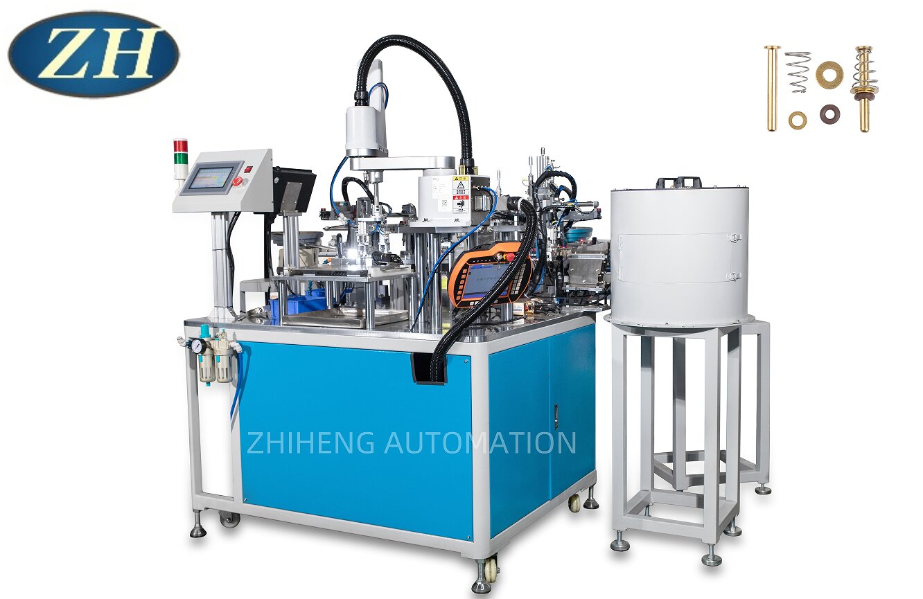 Oring Spring Double Gasket Assembly Machine Emassbly ง่ายต่อการบำรุงรักษา